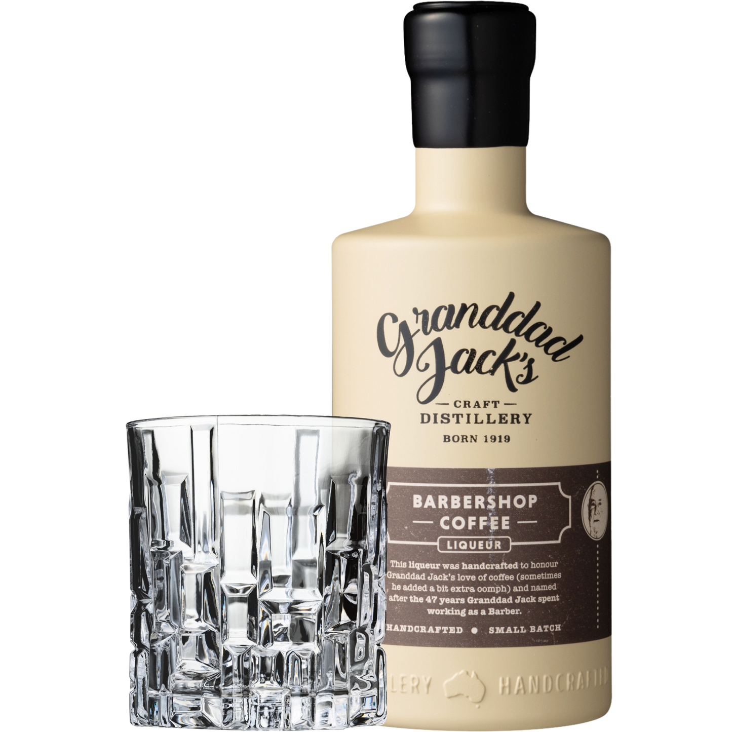 バーバーショップ コーヒー リキュール（ボトルのみ／ギフトボックス入り／グラスセット）