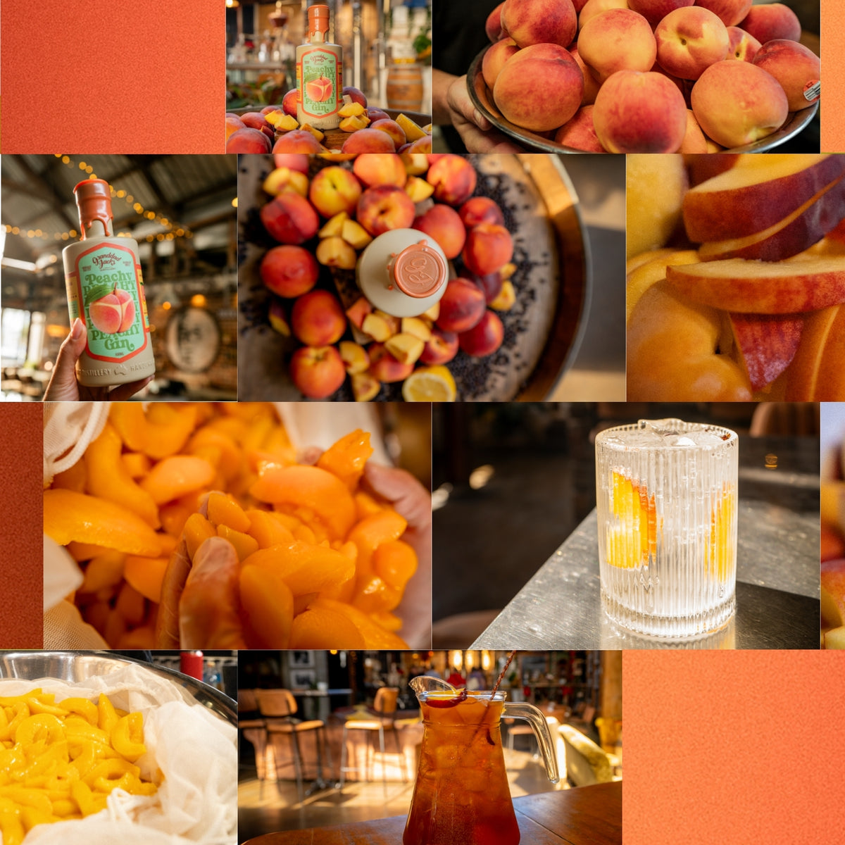 Granddad Jack's Peachy Gin ピーチジン リミテッドリリース クラフトジン 500ml 日本入荷100本限定（ボトルのみ／ギフトボックス入り／グラスセット）